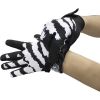 Athletic Works Football Receiver Gloves with Silicone Grip, Adult Small / Medium, Black (Pack of 12)