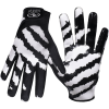 Athletic Works Football Receiver Gloves with Silicone Grip, Adult Small / Medium, Black (Pack of 12)