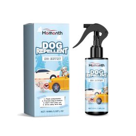 Homonth Car Tire Safety Dog Repellent Spray, Tire Protection Portable And Effective Animal Repellent
