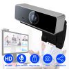 FHD 1080P Webcam USB PC Computer Webcam Auto Focus with Microphone 60-Degree Widescreen Desktop Laptop Webcam Live Streaming Webcam