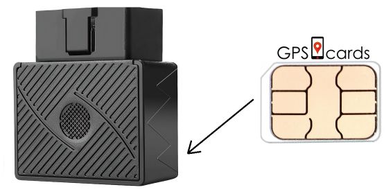 Sim card suitable for TK210B Tracker with Security for Your Vehicles