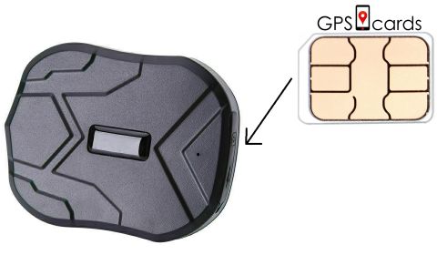 Sim card for GPS-311C For Vehicle with Wide Voltage & Multi-Function Security