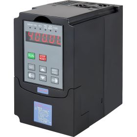VEVOR Control CNC VFD 220V 5.5 KW 7HP Variable Frequency Drive 36A CNC Motor Drive Controller Inverter Converter 400 Hz 1 or 3 Phase Input 3 Phase Out