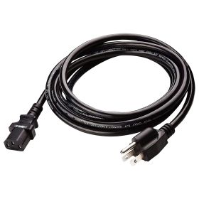 5 Core AC Power Extension Cord 10Ft 3 Prong Adapter 16AWG/2C 125V 13A US Polarized Male to Female - PC 1002