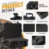 Plastic safety box, waterproof box, tool box, equipment box, injection molding equipment box