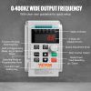 VEVOR VFD 4KW, 18A, 5HP Variable Frequency Drive for 3-Phase Motor Speed Control