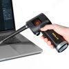 Compressed Air Duster, New Generation Canned Air, 33000 RPM Electric Air Can for Computer Keyboard Electronics Cleaning, 6000mAh Rechargeable Battery