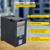 VEVOR Control CNC VFD 220V 5.5 KW 7HP Variable Frequency Drive 36A CNC Motor Drive Controller Inverter Converter 400 Hz 1 or 3 Phase Input 3 Phase Out