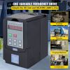 VEVOR Control CNC VFD 220V 5.5 KW 7HP Variable Frequency Drive 36A CNC Motor Drive Controller Inverter Converter 400 Hz 1 or 3 Phase Input 3 Phase Out