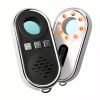 1Pcs multi-function camera detector, speaker vibration sound alarm, vibration sensor, anti-theft alarm, flashlight, pinhole camera scanning, signal