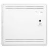 Wavenet - 15 Inch Plastic Enclosure Wi‐Fi Friedly with Lockable Hinged Vented Door for Home Structured Low Voltage Wiring - White