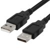 Cmple USB 2.0 Male to Male Cable High-Speed USB 2.0 A to A Extension Cable for Data Transfer – 6 Feet, Black