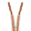 Speaker Wire 50ft 12 Gauge 2-Conductor | Clear Jacket Audio Cable