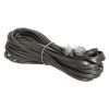 Cmple - Telephone Cord 25ft Phone Cord for Landline Male to Male 6P4C RJ11 Cable for 2 Lines Home Phone, Fax, DSL Modem, Router, Printer - Gray