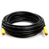 Cmple - 25FT RCA Subwoofer Cable (1 RCA Male to 1 RCA Male Composite Audio/Video Cord) S/PDIF Coaxial Cable, Digital Aud
