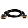 Cmple - DVI Cable 6ft, DVI to DVI Dual Link Monitor Cable Digital (24+1) Male DVI Cable for Gaming PC, Laptop, Projector, DVD, Monitor - Black