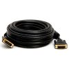 Cmple - DVI Cable 25ft, DVI to DVI Dual Link Monitor Cable Digital (24+1) Male DVI Cable for Gaming PC, Laptop, Projector, DVD, Monitor - Black