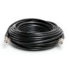 Cmple RG59U 50 Feet BNC Male to BNC Male, 75 Ohm, Coaxial BNC to BNC Video Cable, 50FT Black