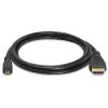 Cmple - Micro HDMI to HDMI Cable Adapter Male to Male High Speed Supports 3D 4K 60Hz 1080P Ethernet Audio Return 6 Feet