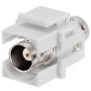 Keystone Jack - Modular BNC White
