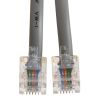 Cmple - Telephone Cord 25ft Phone Cord for Landline Male to Male 6P4C RJ11 Cable for 2 Lines Home Phone, Fax, DSL Modem, Router, Printer - Gray