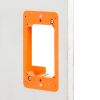 Low Voltage Mounting Bracket 1 Gang Multipurpose Drywall Mounting Wall Plate Bracket – Single Gang