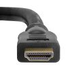 Cmple - 45 Feet High Speed In-Wall HDMI Cable with 3D HDR Ethernet, Audio Return Channel Support, Gold Plated Connectors - 45 FT Black