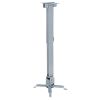 Cmple - Universal Adjustable Projector Ceiling Mount, Projector Bracket with Extendable Length for LCD/DLP Projectors - Max 44lbs (Silver)