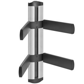 Cmple - Universal Adjustable AV Shelf Wall Mount for DVD Players/Cable Boxes/Games Consoles/TV Accessories - 2 Shelves