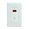 IR Repeater Wall Plate Sensor Receivers Dual Frequency