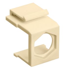 Blank Insert For F Type Connector - 10pcs Pack Ivory