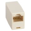 Inline Coupler RJ45, Cat5e, 8P8C Straight - Beige