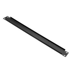 Cmple – Blank 1U Rack Mount Blank Spacer for 19-Inch Wide Server Network Racks or Cabinets, Steel – Black