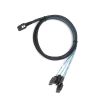 Cmple - Internal Mini SAS to SATA Cable, SFF-8087 Host to 4X SATA Target Cable Compatible with Raid Controller Hard Drive - 3.3 Feet / 1m
