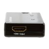 Cmple - 2 Port High Speed 4K HDMI Switch 2-in-1 out (2x1), Support 3D, Full HD 4K @30Hz, HDCP (no external power needed)