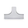 Wire Trak 3 Way Tee for Raceway PVC White, 3/4" W x 1/2" H