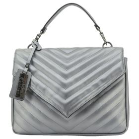 Aria Concealed Carry Handbag (Color: Silver)