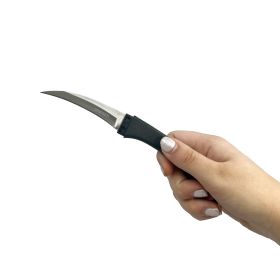 Curved Comb Knife (Color: Carbon Fiber)