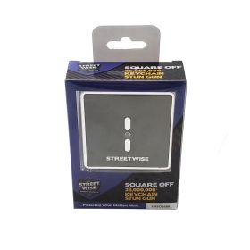 Square Off 26,000,000* Keychain Stun Gun (Color: Blue)