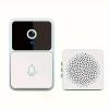 1PS WIFI doorbell camera wireless, smart video doorbell home intercom high definition night vision charging security doorbell
