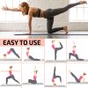Thick Travel Yoga Mat with Carrying Strap