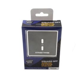 Square Off 26,000,000* Keychain Stun Gun (Color: Blue)